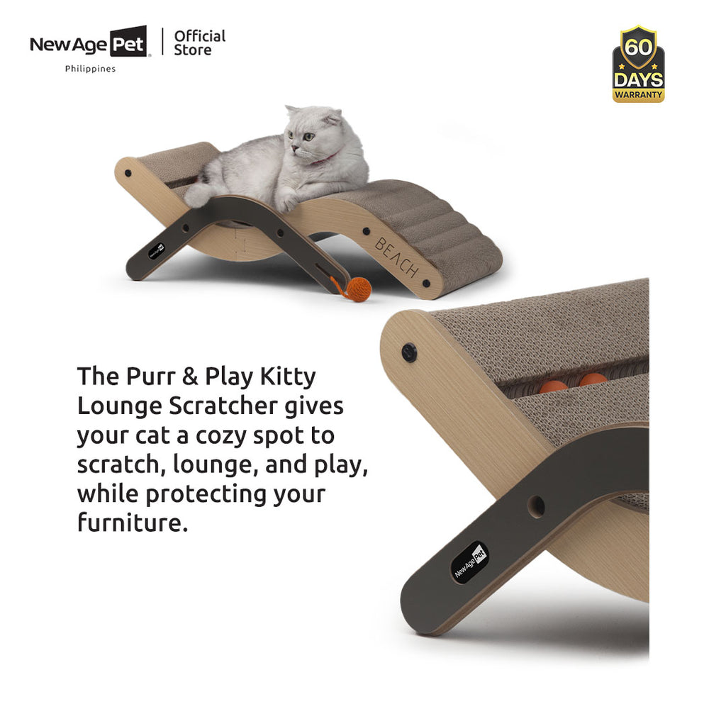 NEW AGE PET Play Structure Purr & Play Kitty Beach Chair