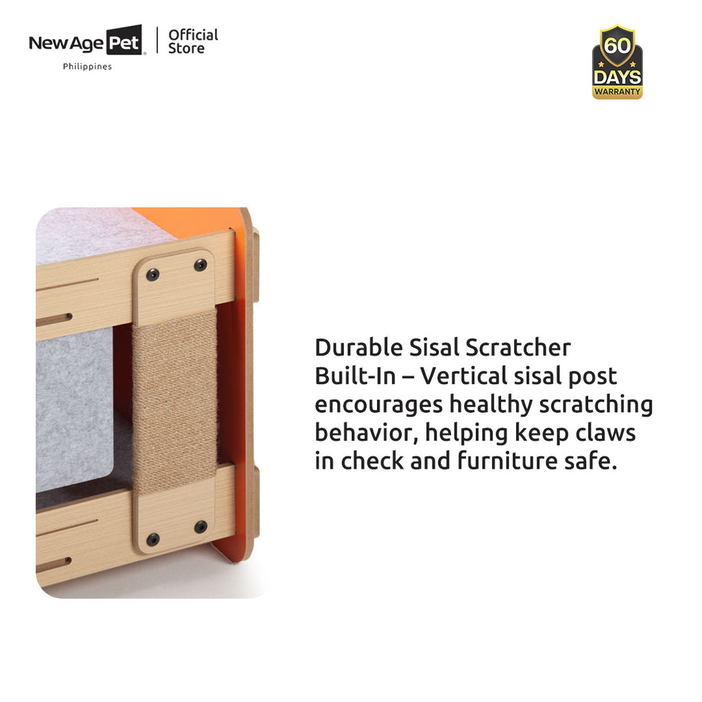 NEW AGE PET Play Structure Purr & Play Kitty Bunk Bed