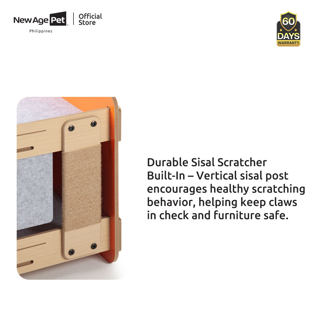 NEW AGE PET Play Structure Purr & Play Kitty Bunk Bed