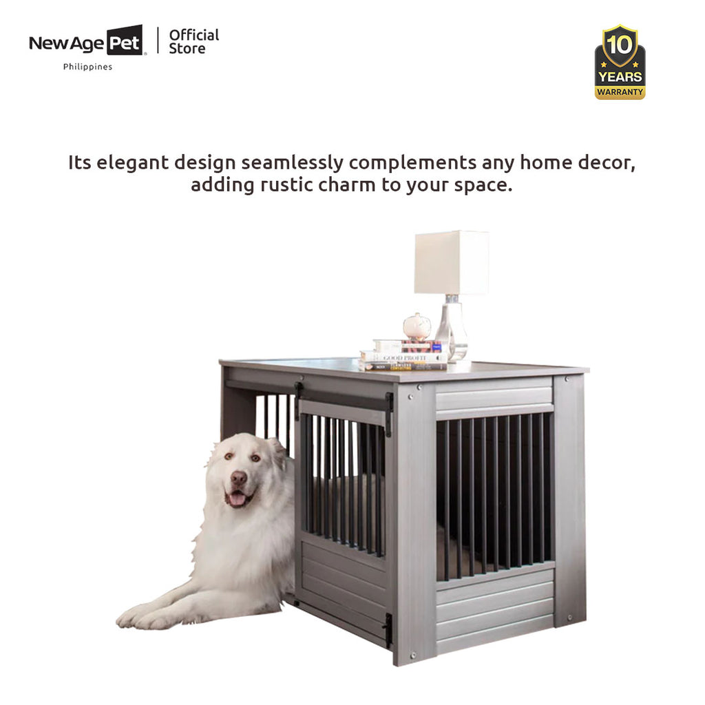 NEW AGE PET Sliding Barndoor Dog Crate