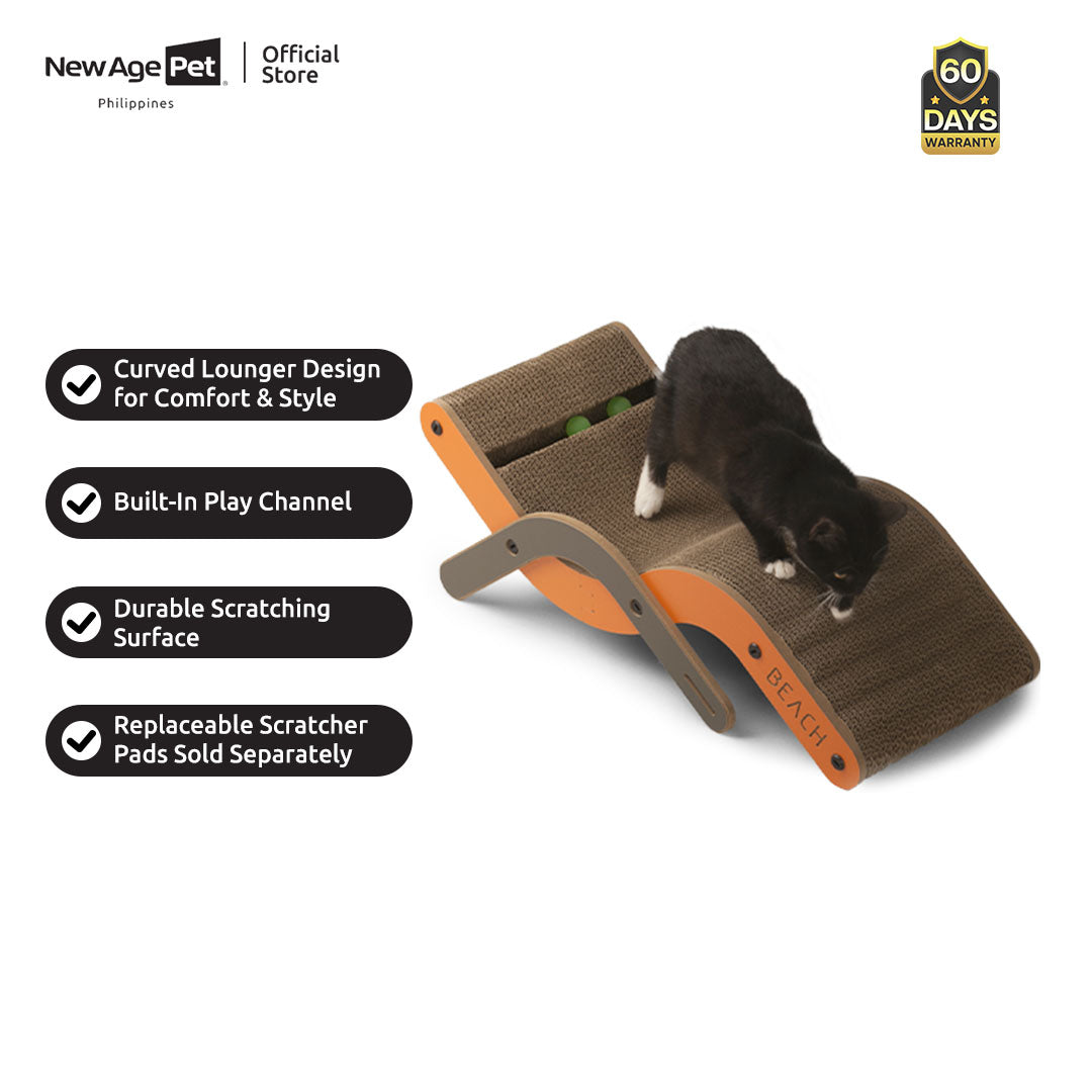 NEW AGE PET Play Structure Purr & Play Kitty Beach Chair