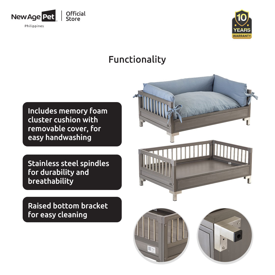 NEW AGE PET Manhattan Pet-Bed Dog Cushion