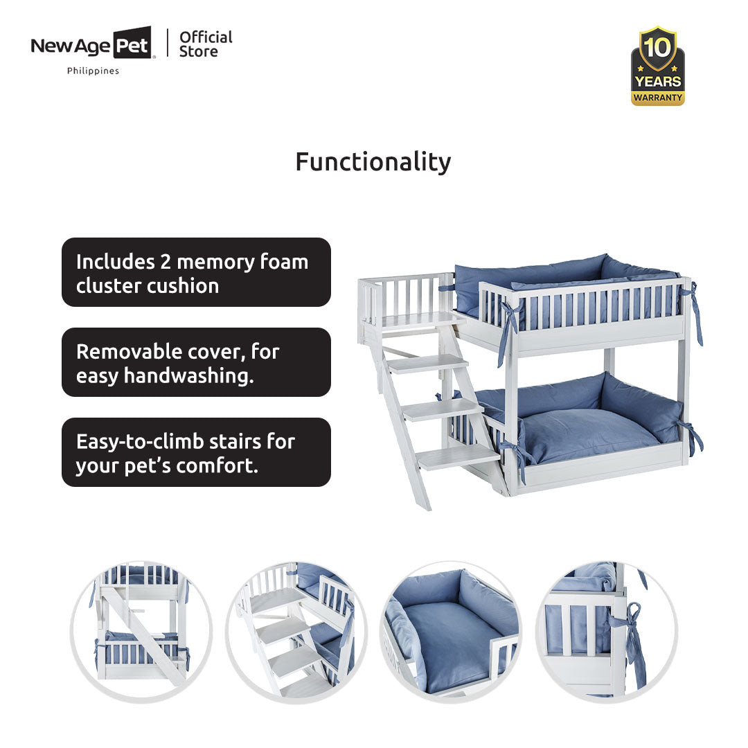NEW AGE PET Aspen Bunk Pet-Bed Cushion