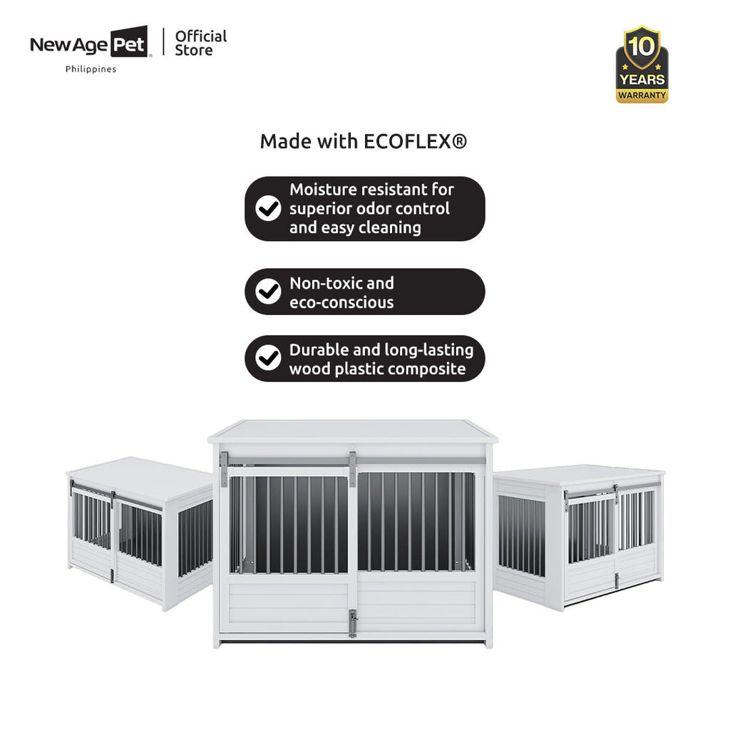 NEW AGE PET Sliding Barndoor Dog Crate