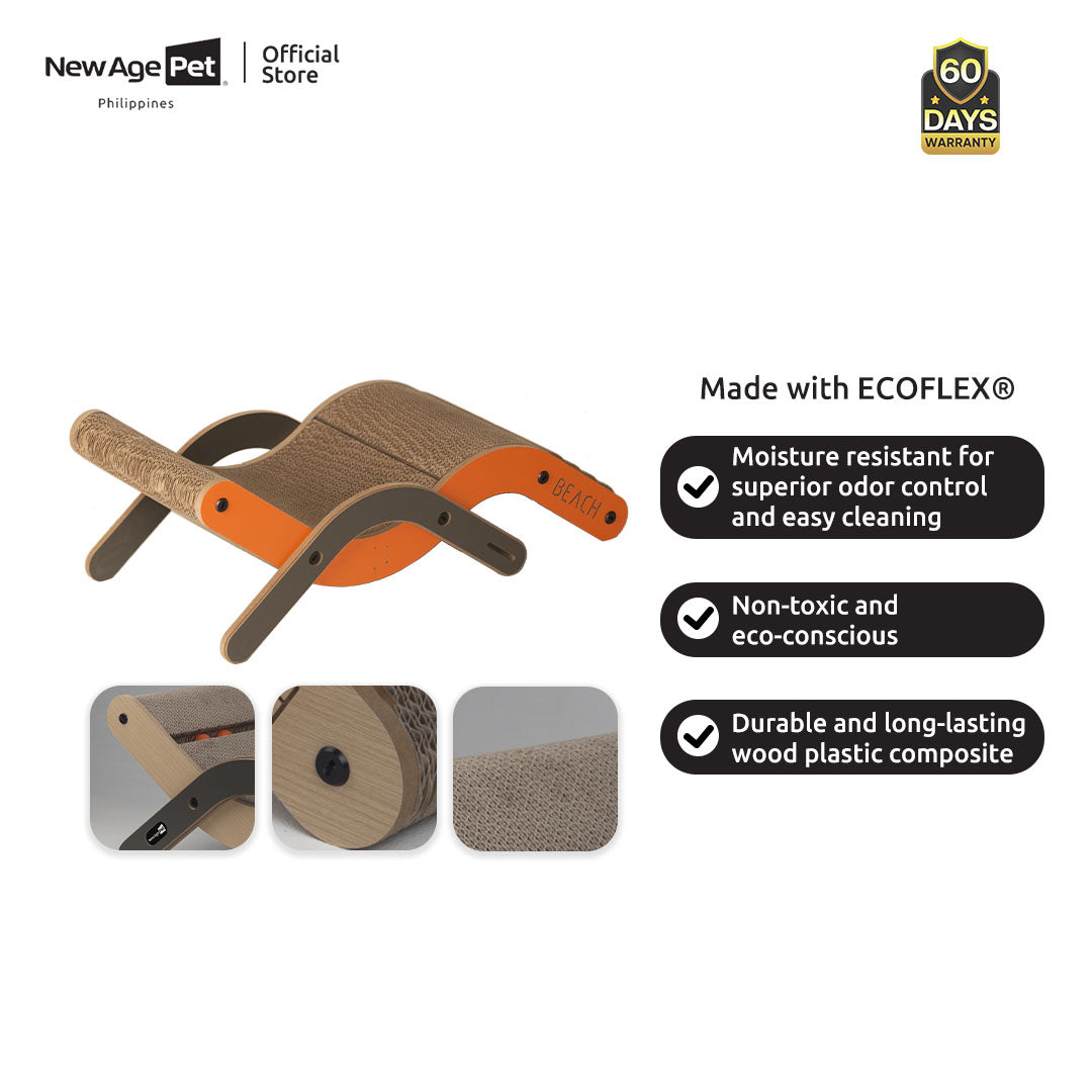 NEW AGE PET Play Structure Purr & Play Kitty Beach Chair