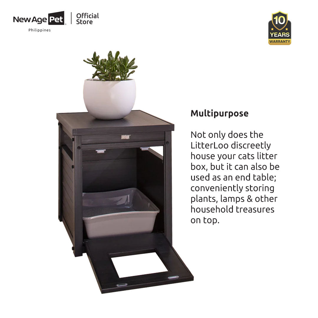 NEW AGE PET Litter Loo® Litter Box Cover End Table