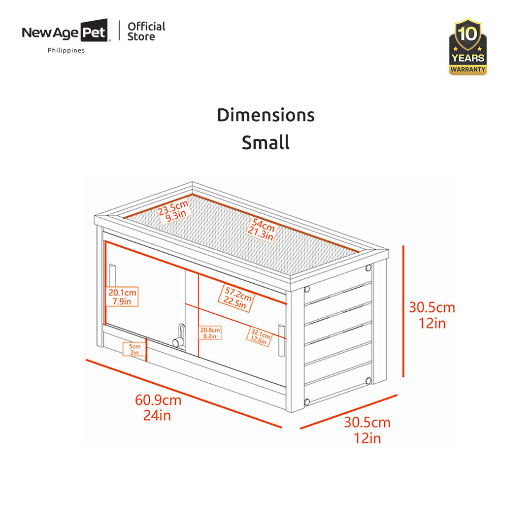 NEW AGE PET Mojave Reptile Lounge House