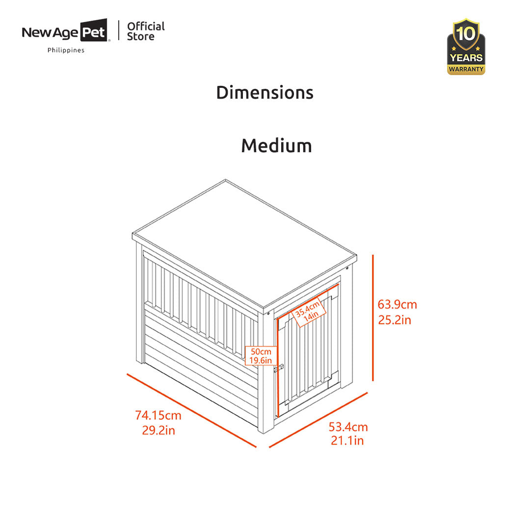NEW AGE PET InnPlace™ Dog House Crate End Table