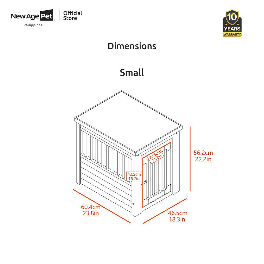NEW AGE PET InnPlace™ Dog House Crate End Table