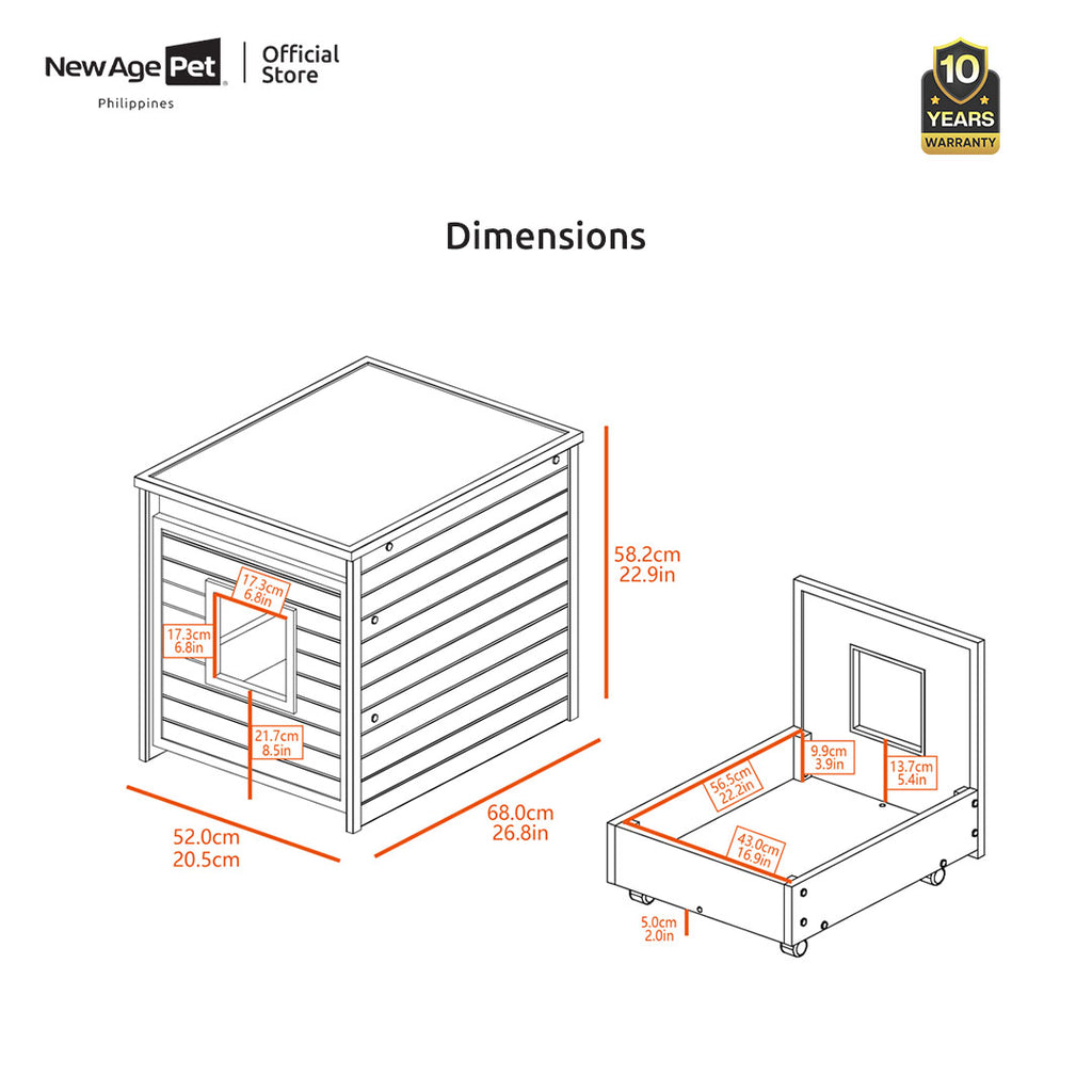NEW AGE PET Freedom Litter Loo® Litter Box Cover