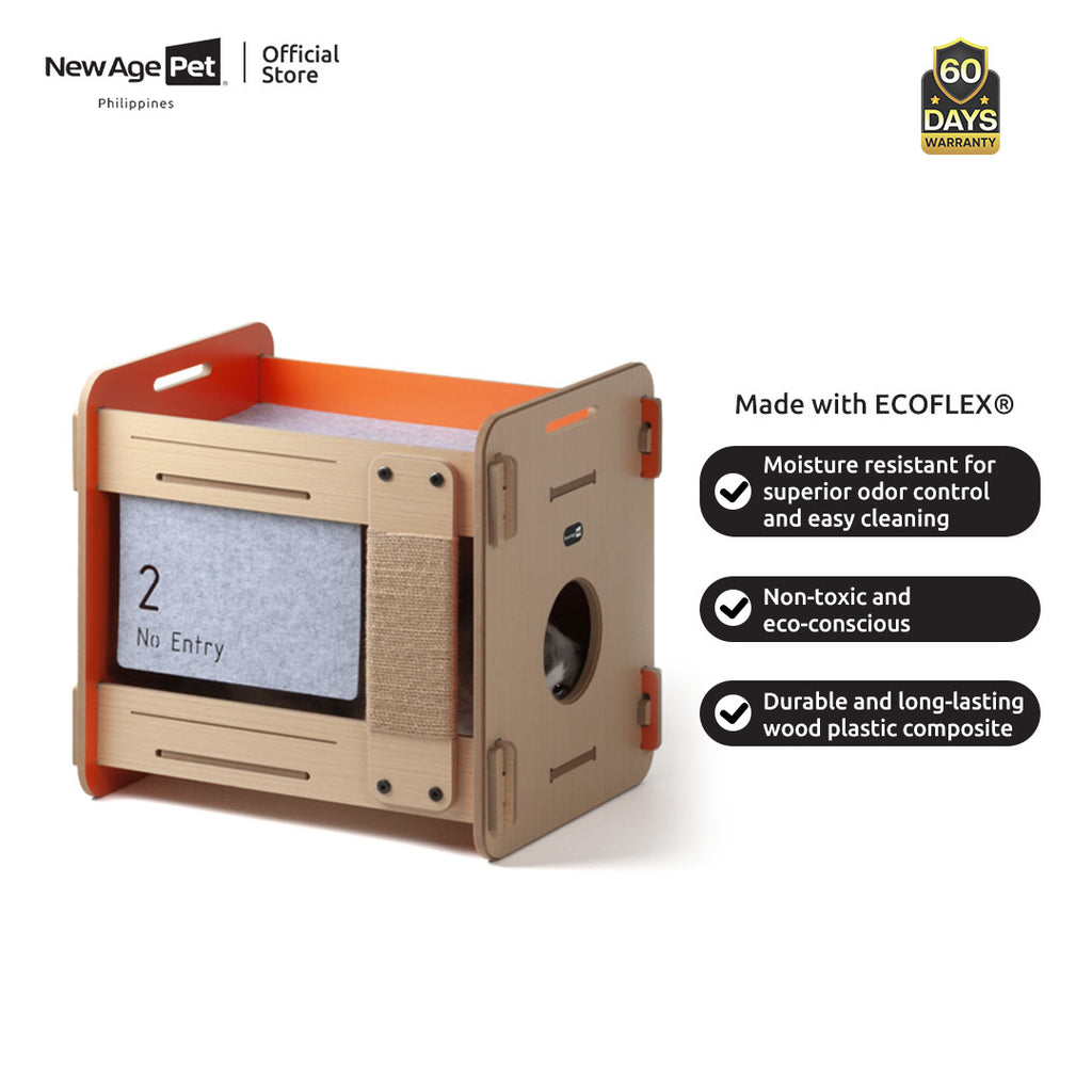 NEW AGE PET Play Structure Purr & Play Kitty Bunk Bed