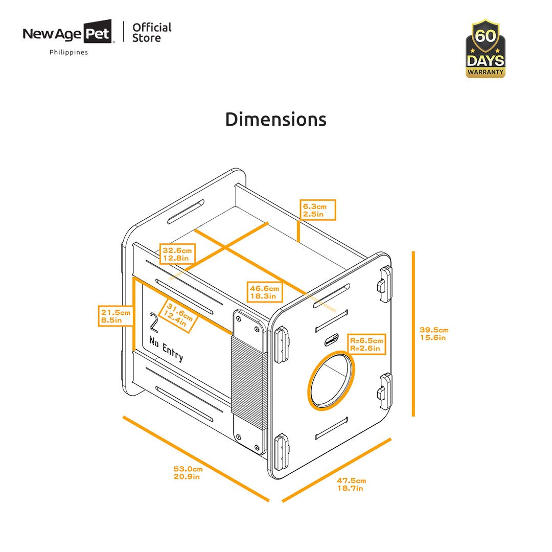 NEW AGE PET Play Structure Purr & Play Kitty Bunk Bed