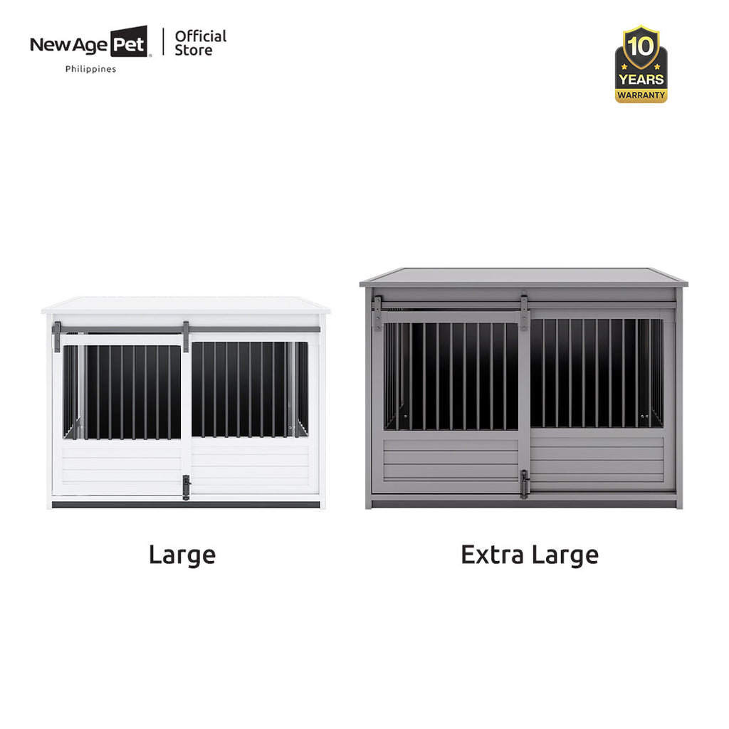 NEW AGE PET Sliding Barndoor Dog Crate