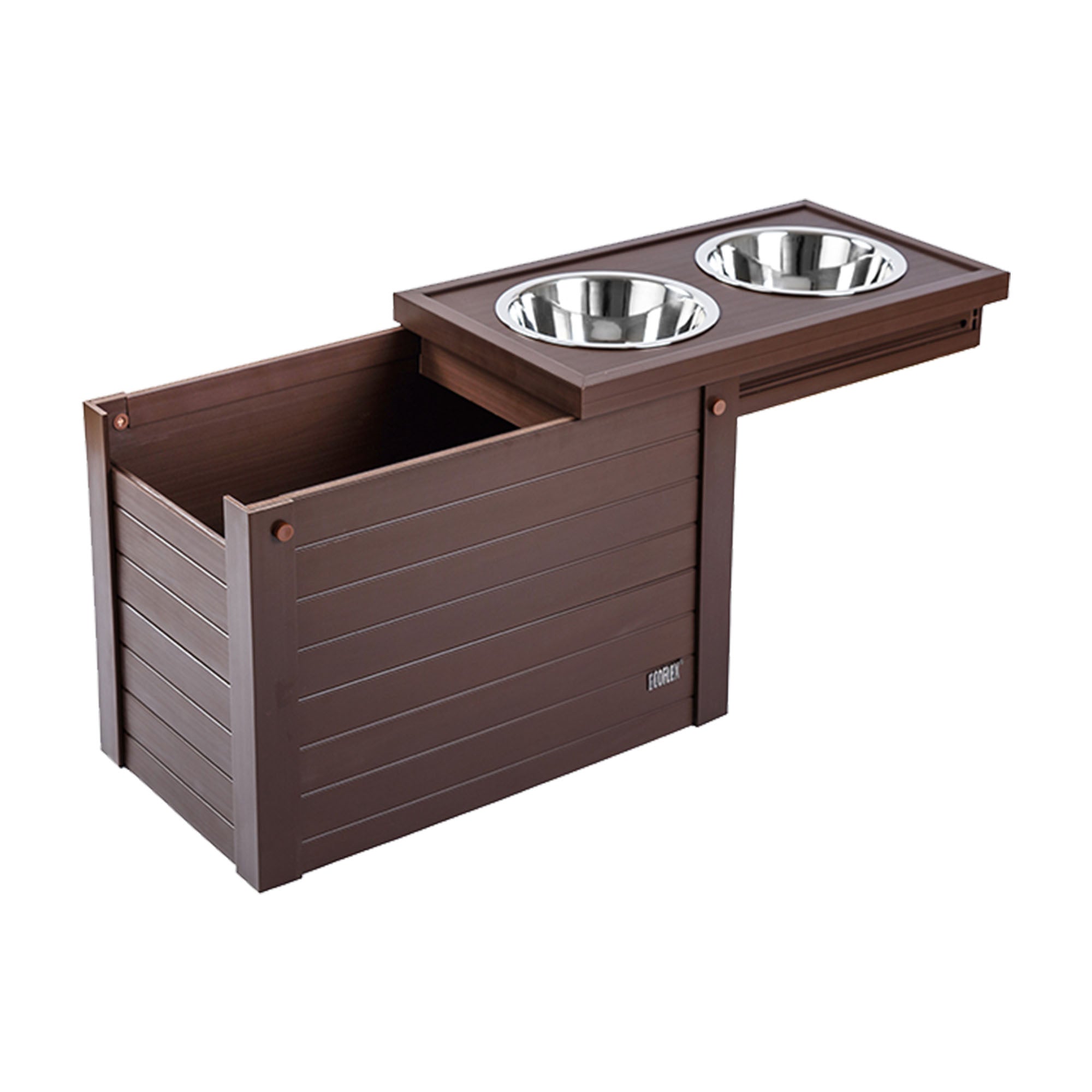 NEW AGE PET Piedmont Pet Diner Feeder Dog Bowl