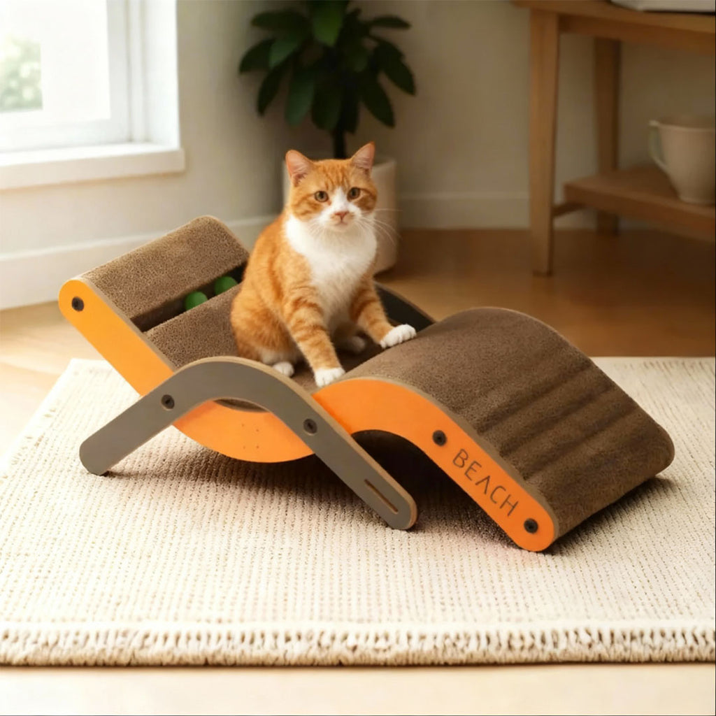 NEW AGE PET Play Structure Purr & Play Kitty Beach Chair